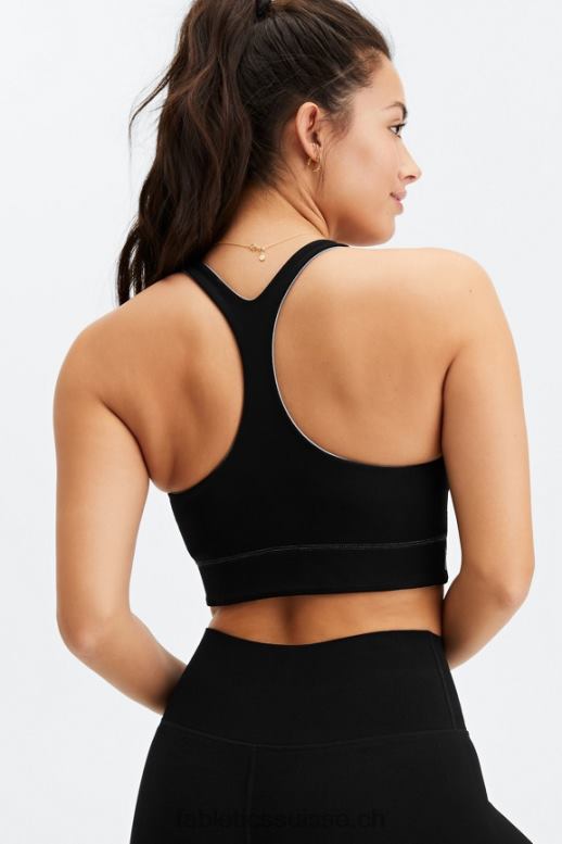 femmes brassière de sport réversible simone sculptknit B0B6R1860 nuage de pluie/noir Fabletics
