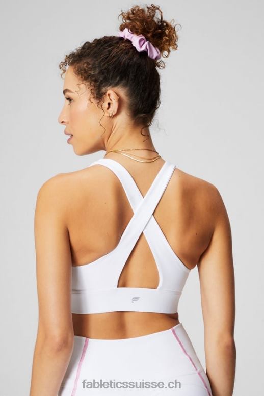 femmes brassière de sport twist oasis 106 B0B6R1704 blanc classique Fabletics