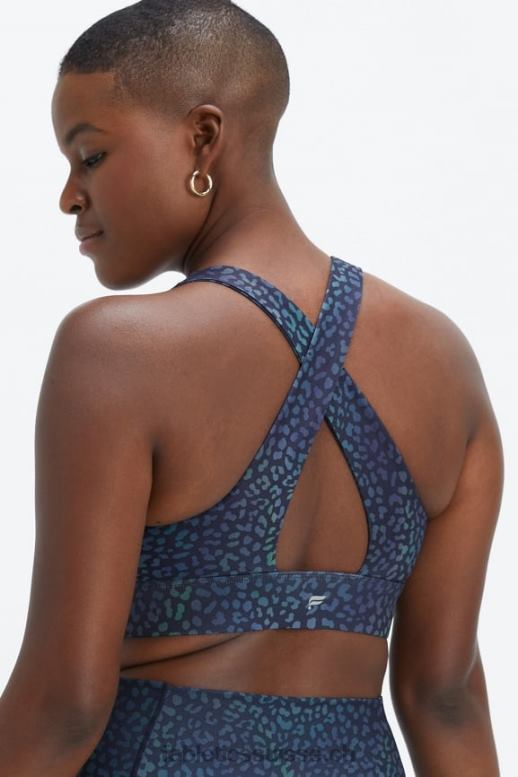 femmes brassière de sport twist oasis 106 B0B6R1707 carte thermique léopard Fabletics