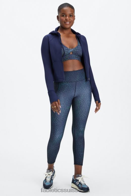 femmes brassière de sport twist oasis 106 B0B6R1707 carte thermique léopard Fabletics