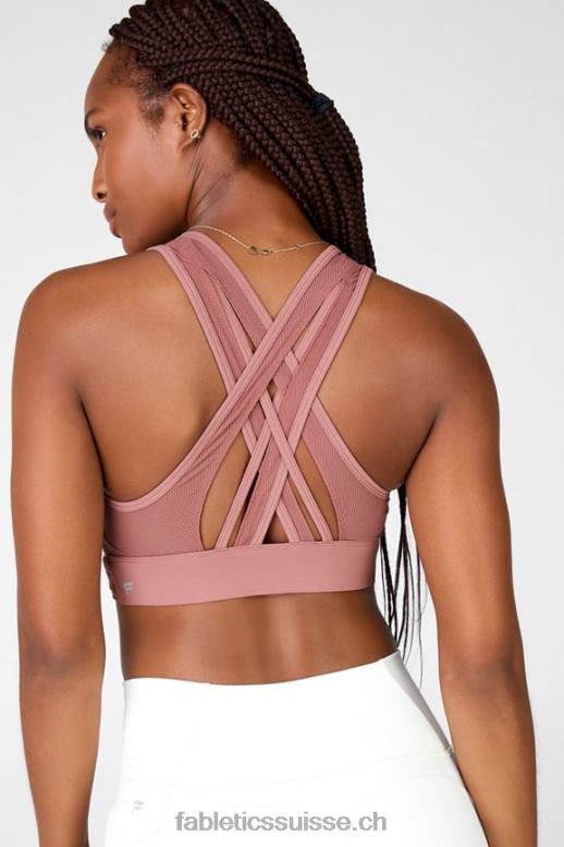 femmes faye soutien-gorge de sport à impact moyen ii B0B6R1912 fumée d'orchidée Fabletics