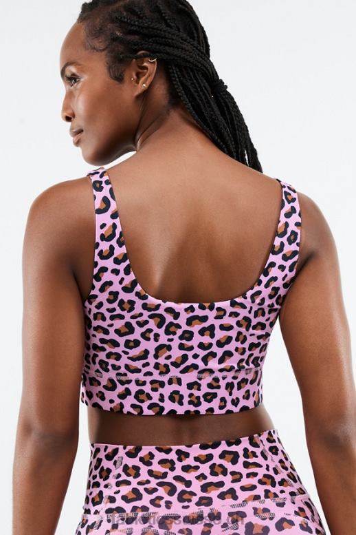 femmes soutien-gorge de sport harlyn midi à impact moyen B0B6R1856 rose clair meru/teck Fabletics