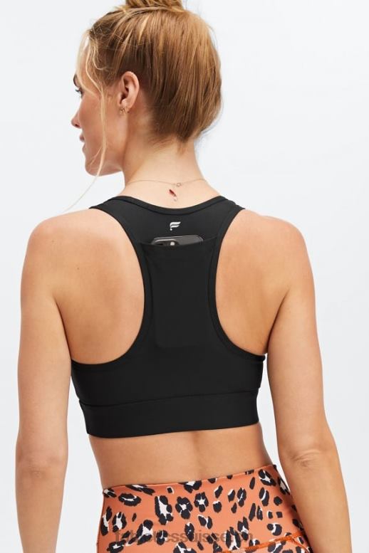 femmes soutien-gorge de sport à impact moyen 131 B0B6R1859 noir Fabletics