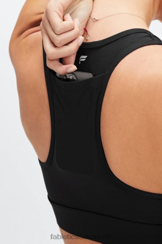 femmes soutien-gorge de sport à impact moyen 131 B0B6R1859 noir Fabletics