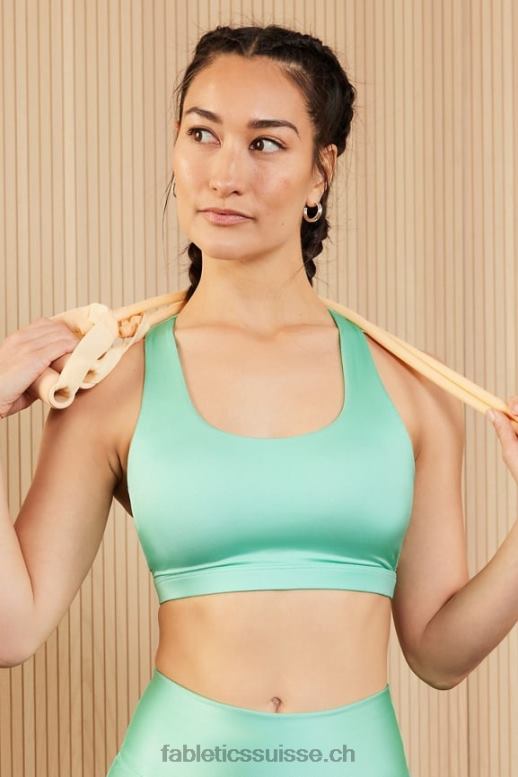 femmes soutien-gorge de sport à impact moyen boost 118 B0B6R1772 digital tide shine/chaux sucrée Fabletics