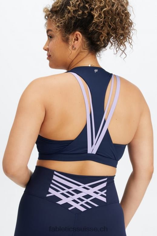 femmes soutien-gorge de sport à impact moyen boost 121 B0B6R1790 abîme/violet bleu Fabletics