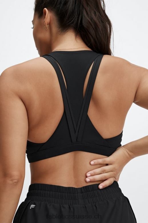 femmes soutien-gorge de sport à impact moyen boost 123 B0B6R1796 noir Fabletics