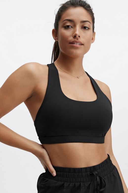 femmes soutien-gorge de sport à impact moyen boost 123 B0B6R1796 noir Fabletics