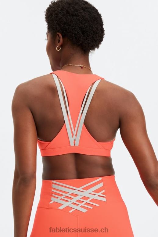 femmes soutien-gorge de sport à impact moyen boost 123 B0B6R1798 gris atomique/carrière Fabletics
