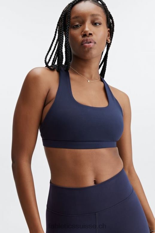 femmes soutien-gorge de sport à impact moyen boost 123 B0B6R1799 marine profond/nuage de pluie Fabletics