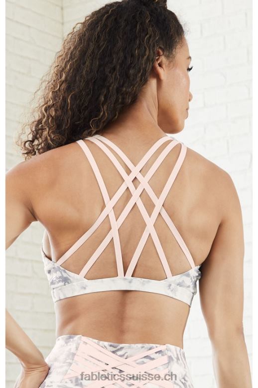 femmes soutien-gorge de sport à impact moyen boost iii B0B6R1879 runyon/nuage rose Fabletics