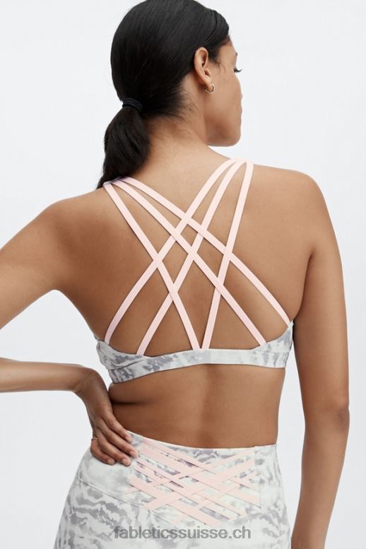 femmes soutien-gorge de sport à impact moyen boost iii B0B6R1879 runyon/nuage rose Fabletics