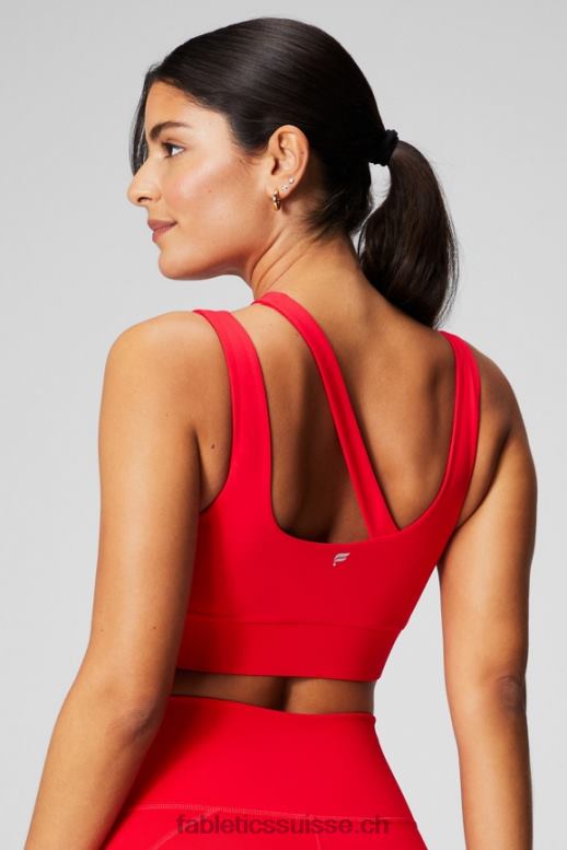 femmes soutien-gorge de sport à impact moyen callie B0B6R1736 cerise classique Fabletics
