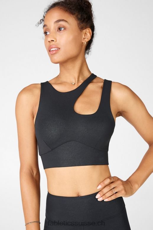 femmes soutien-gorge de sport à impact moyen callie B0B6R1933 mirage noir Fabletics