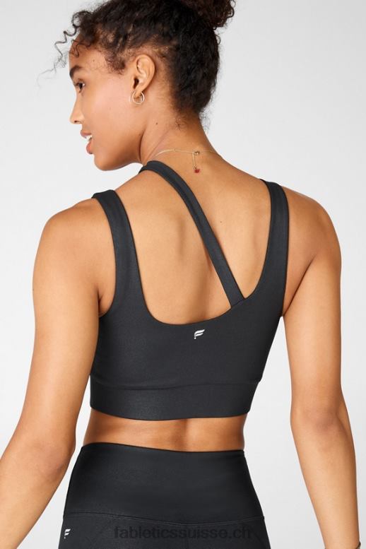 femmes soutien-gorge de sport à impact moyen callie B0B6R1933 mirage noir Fabletics