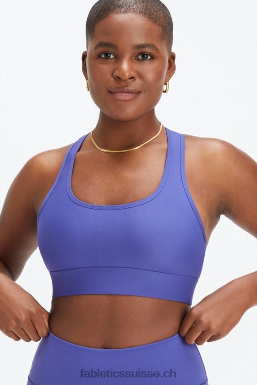 femmes soutien-gorge de sport à impact moyen en déplacement 114 B0B6R1750 indigo Fabletics