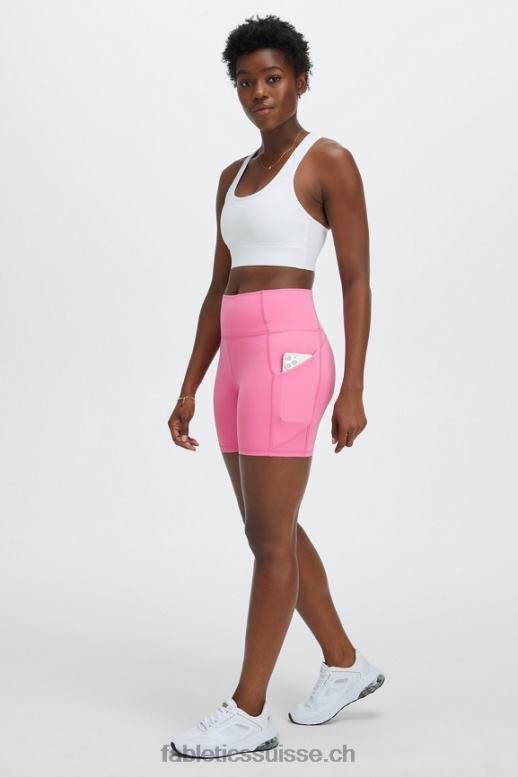 femmes soutien-gorge de sport à impact moyen en déplacement 115 B0B6R1754 blanc brillant Fabletics