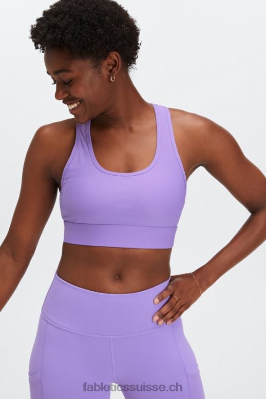 femmes soutien-gorge de sport à impact moyen en déplacement 115 B0B6R1759 glycine sauvage Fabletics