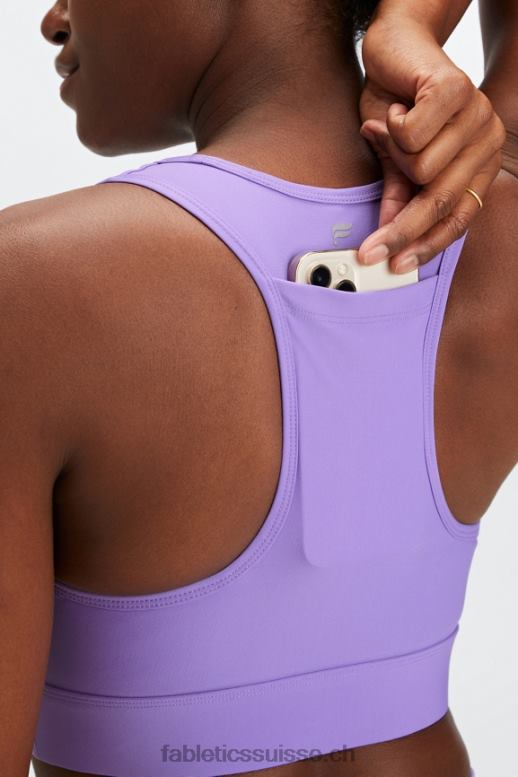 femmes soutien-gorge de sport à impact moyen en déplacement 115 B0B6R1759 glycine sauvage Fabletics