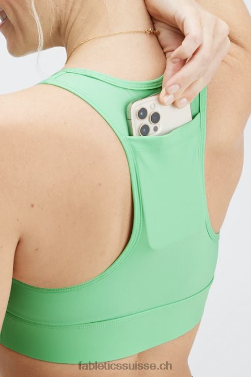 femmes soutien-gorge de sport à impact moyen en déplacement 116 B0B6R1762 eau tropicale Fabletics