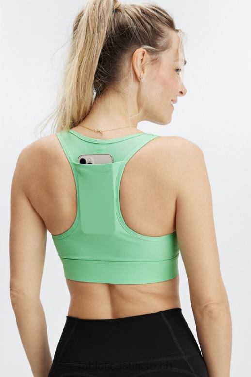 femmes soutien-gorge de sport à impact moyen en déplacement 116 B0B6R1762 eau tropicale Fabletics