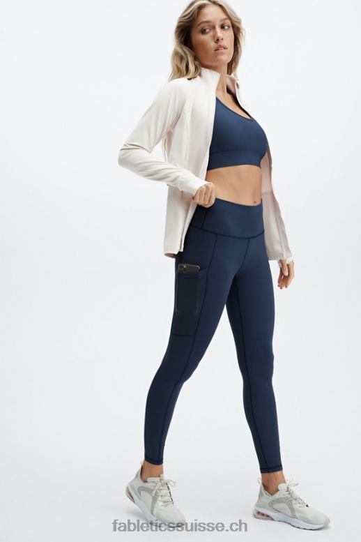 femmes soutien-gorge de sport à impact moyen en déplacement 117 B0B6R1766 mer la plus profonde Fabletics