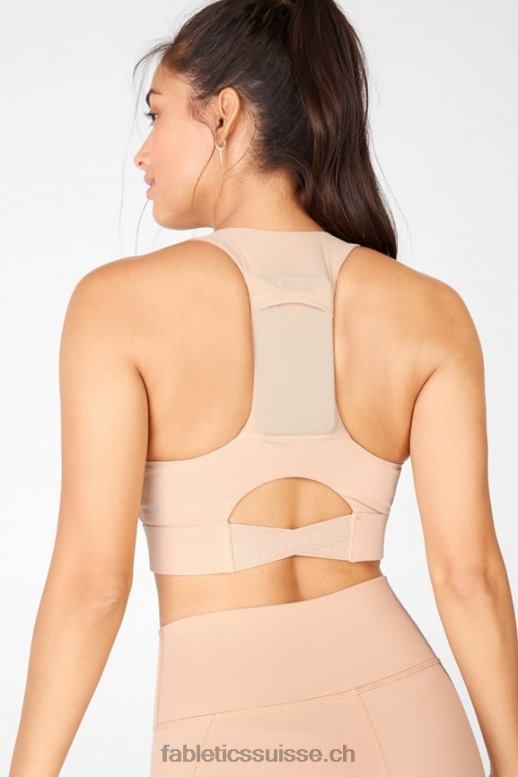 femmes soutien-gorge de sport à impact moyen midi on-the-go 131 B0B6R1841 café olé Fabletics