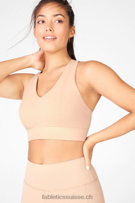 femmes soutien-gorge de sport à impact moyen midi on-the-go 131 B0B6R1841 café olé Fabletics