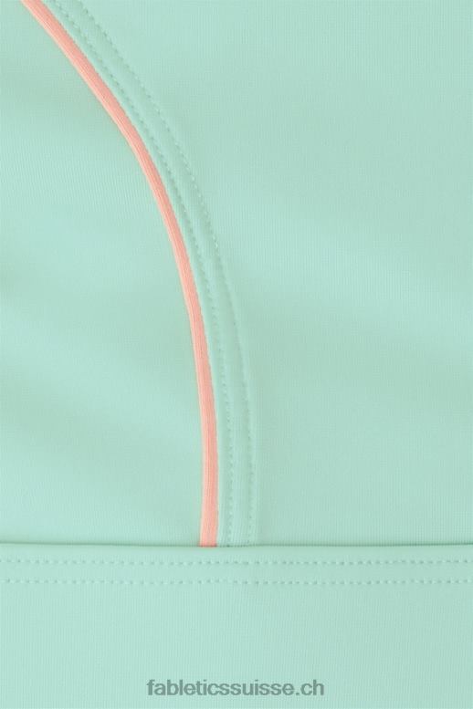 femmes soutien-gorge de sport passepoilé impact moyen B0B6R1817 misty bay/peach kiss Fabletics