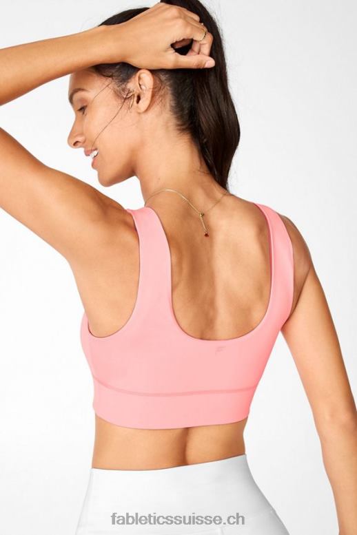 femmes soutien-gorge de sport réversible à impact moyen harlow B0B6R1875 sorbet/baja Fabletics