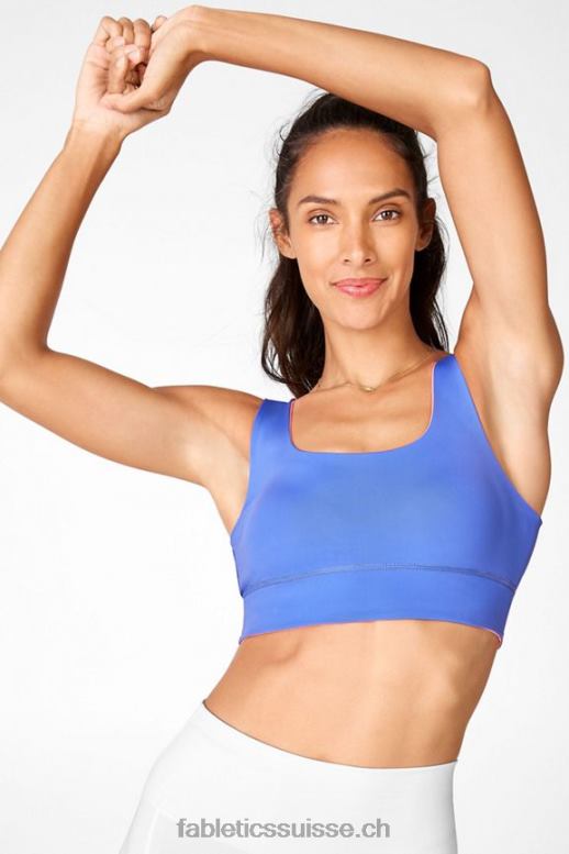 femmes soutien-gorge de sport réversible à impact moyen harlow B0B6R1875 sorbet/baja Fabletics