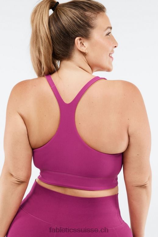 femmes soutien-gorge de sport réversible simone sculptknit B0B6R1865 tournesol/très baie Fabletics