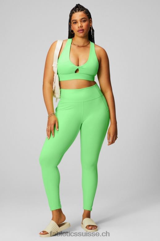 femmes soutien-gorge de sport twist oasis 104 B0B6R1697 néon à la menthe Fabletics