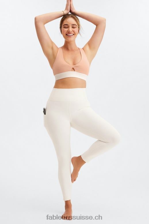 femmes soutien-gorge de sport twist oasis 108 B0B6R1717 teinte rose/aigrette Fabletics
