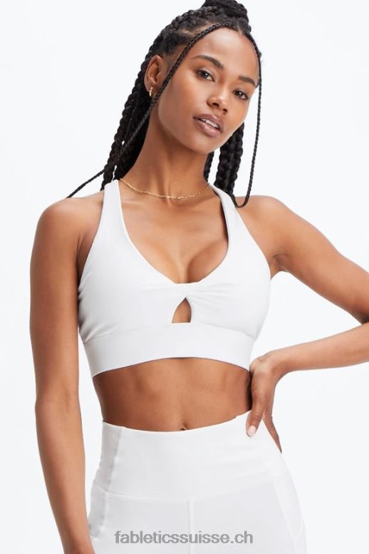 femmes soutien-gorge de sport twist oasis 109 B0B6R1721 blanc brillant Fabletics