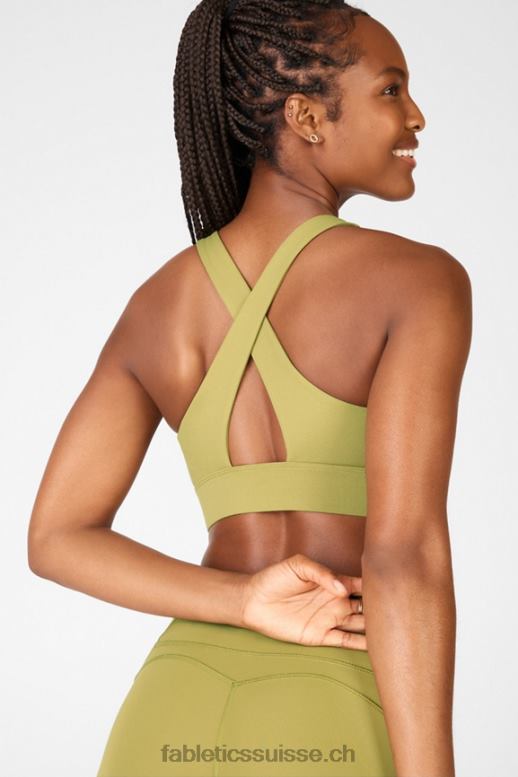 femmes soutien-gorge de sport twist oasis 111 B0B6R1734 thym Fabletics