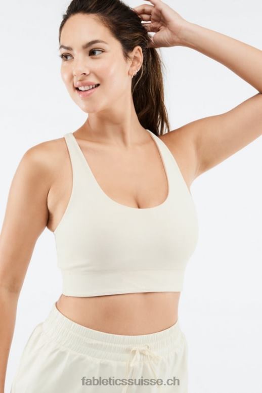femmes soutien-gorge mi-long réversible simone sculptknit B0B6R1861 bouleau/béton Fabletics