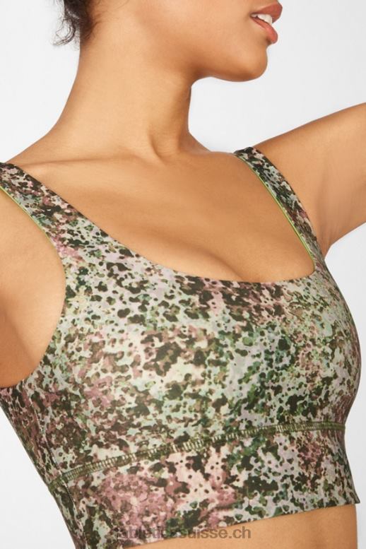 femmes soutien-gorge réversible harlyn B0B6R1906 terre/agrumes verts Fabletics