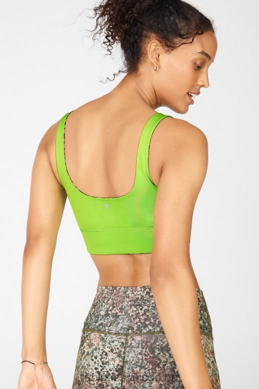 femmes soutien-gorge réversible harlyn B0B6R1906 terre/agrumes verts Fabletics