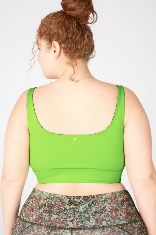 femmes soutien-gorge réversible harlyn B0B6R1907 terre/agrumes verts Fabletics