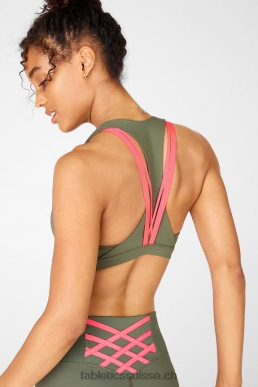 femmes soutien-gorge sport impact moyen boost 125 B0B6R1810 safari/ rose du désert Fabletics