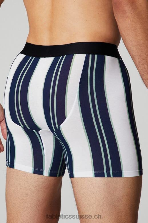Hommes le boxer 24-7 195 B0B6R3754 rayures mulligan marine collégiale Fabletics