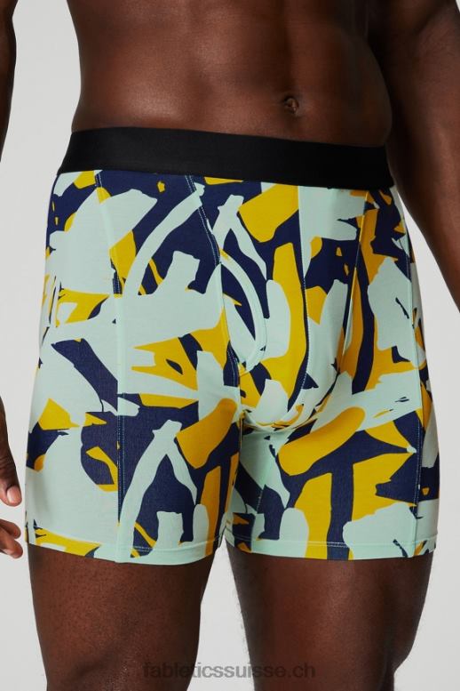 Hommes le boxer 24-7 196 B0B6R3755 gouttes organiques de la marine collégiale Fabletics