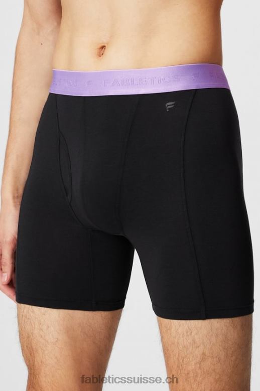 Hommes le boxer 24-7 196 B0B6R3758 cosmos noir/violet Fabletics