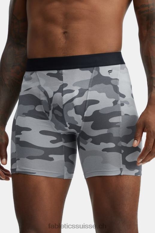 Hommes le boxer 24-7 199 B0B6R3772 camouflage délavé gris ombre Fabletics