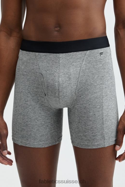 Hommes le boxer 24-7 200 B0B6R3779 gris moyen chiné Fabletics
