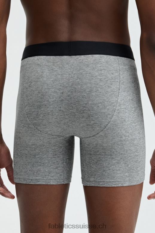 Hommes le boxer 24-7 200 B0B6R3779 gris moyen chiné Fabletics