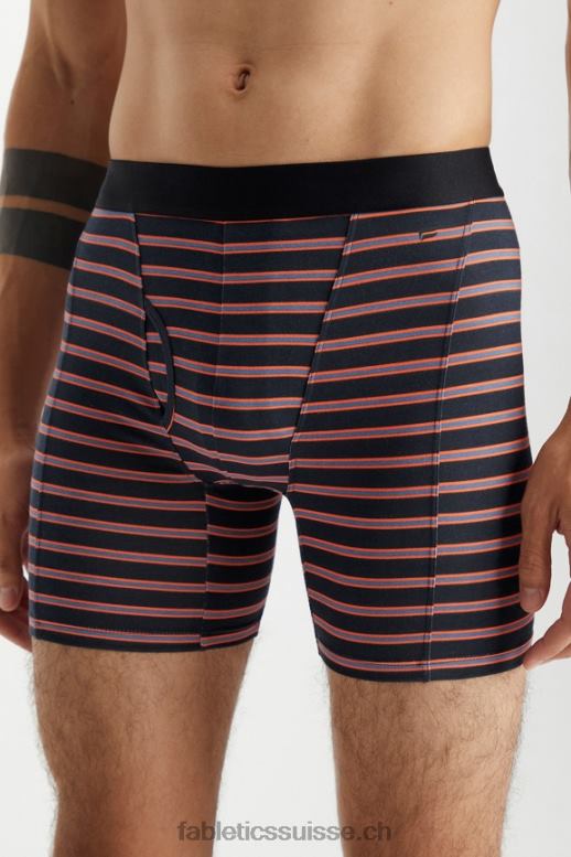Hommes le boxer 24-7 201 B0B6R3781 bande d'ombre orange nectar Fabletics