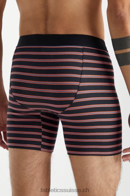 Hommes le boxer 24-7 201 B0B6R3781 bande d\'ombre orange nectar Fabletics