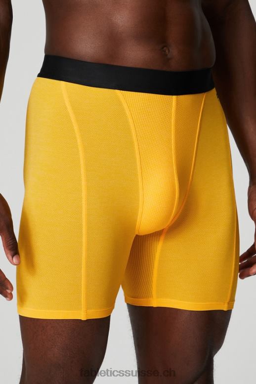 Hommes le boxer blueprint B0B6R3737 Coucher de soleil jaune Fabletics